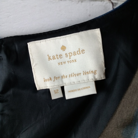 KATE SPADE ♠️ Womens Multicolour Dress Size 12 - Picture 10 of 11